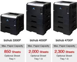 This helps to keep printing costs in check. Bizhub 4700p 4000p 3300p Office Automation Group
