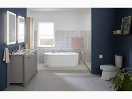 A typical soaking tub between 60 to 72 inches holds up to 250 gallons! Spectacle 60 1 4 X 32 1 4 Oval Freestanding Bath With Overflow And Drain 95333 Sterling 95333 Spectacle Freestanding Bath