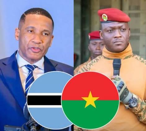 President Duma Boko of Botswana has commended the head of Burkina Faso, Ibrahim Traoré, for the rapidity and firmness with which he conducts the affairs of state. During a private conversation with