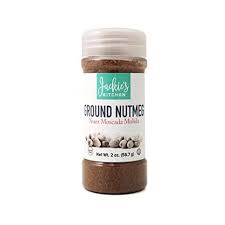 Jackie S Kitchen Ground Nutmeg 2 Ounce In 2021 Ground Nutmeg Nutmeg Coconut Oil Jar