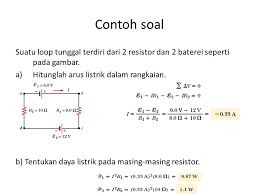 Contoh soal hukum coulomb dan cara penyelesaiannya matra pendidikan. Latihan Soal Fisika Rangkaian Arus Searah Jawabanku Id