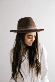 Gigi Pip Hats For Women Lydia Classic Pinstripe Felt Hat Felt Hats With Images Outfits With Hats Hats For Women Hat Fashion