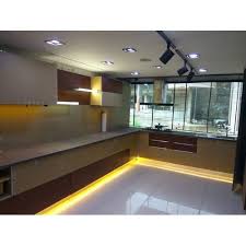 modern l shape modular kitchen, rs 900