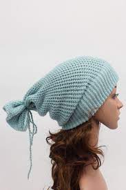 Slouchy Knit Hat Beanies Women S Hats Extra Long Back Crochet Slouchy Beanie Hat Tube Hats Tie Back Hats Knitted Hats Crochet Slouchy Beanie Crochet