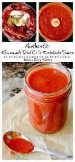 Authentic Homemade Red Chile Enchilada Sauce This Red Chile Enchilada Sauce Gets Recipes With Enchilada Sauce Enchilada Sauce Mexican Food Recipes Authentic
