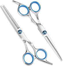 Be the first to review. Amazon Com Hair Scissors Barber Scissors Hair Cutting Scissors Hairdressing Scissors Haircut Scissor Thinning Texture Shears For Home Salon Barber Hair Cutting For Kids Men Women 6 7 Inch Home Improvement