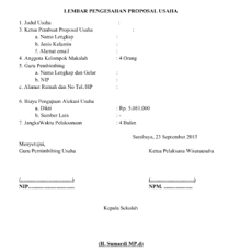 Contoh proposal sponsorship untuk permohonan bantuan dana lengkap dengan jika kamu ingin membuat suatu kegiatan maka kamu harus membuat proposal. Contoh Lembar Pengesahan Skripsi Laporan Proposal Makalah