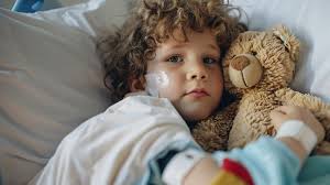 Free Child Comforting Moment Image