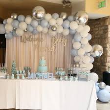 Welcome Baby Michael Draping Balloons And Laser Cutout By Me Welcomebaby Welcomebabyboy Welco Baby Boy Decorations Baby Shower Decorations Baby Boy Shower