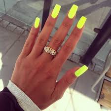 Bright summer acrylic nails summer nail polish cute acrylic nails cute nails my nails white summer nails summer nails almond gel polish sns if you're already making an appointment to get autumn glow hair this weekend, you might as well head to your manicurist to try out the best nail. Summer Nails Long Square Nails Neon Yellow Nails Green Nails