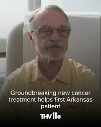 A man from Little Rock is back to enjoying life after becoming the first  patient in Arkansas to receive a groundbreaking prostate cancer treatment.  See link below.