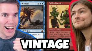 Vintage Merfolk vs Goblins ft. @Goblin_Ringleader (MTG Gameplay)