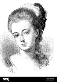 Augusta Molly Leonhard, geboren 1760, gestorben 1786, Molly Buerger, zweite  Ehefrau von Gottfried August Buerger, deutscher Dichter,  Deutschland/Augusta Molly Leonhard, geboren 1760, gestorben 1786, Molly  Bürger, zweite Ehefrau von Gottfried August Bürger,