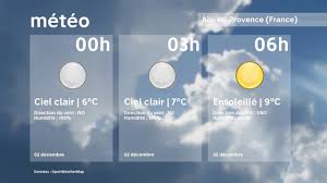 22 lignes régulières, 700 points d'arrêt sur 3 communes : Meteo Aix En Provence Vendredi 2 Decembre 2016 Youtube
