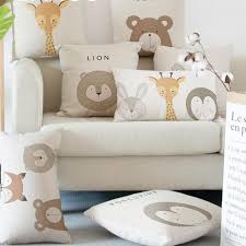 Baby Animal Series Cushions Rabbit Cushion Pillows Throw Pillows
