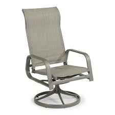This high back swivel recliner chair with ottoman footstool is both stylish, supportive and a perfect solution to get rid of your stresses of the day. Daytona Outdoor Swivel Chair Dark Gray Home Styles Target