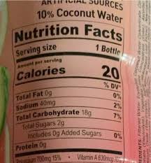 2,000 calories a day is used for general nutrition advice. Watermelon Body Armor Lyte
