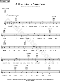 Have a holly jolly christmas / it's the best time of the year / well, i don't know if there'll be snow / but have a cup of cheer / have a holly jolly christmas. A Holly Jolly Christmas From Rudolph The Red Nosed Reindeer Sheet Music Leadsheet In C Major Download Print Sku Mn0098090