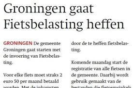 Wij hebben heel veel 1 april telefoon grappen voor je online staan. Honderden Reacties Op 1 Aprilgrap Gezinsbode Over Fietsbelasting Groninger Gezinsbode