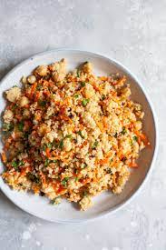 Quick Chickpea Carrot Couscous Salad The Full Helping Couscous Salad Couscous Vegan Lunch Recipes