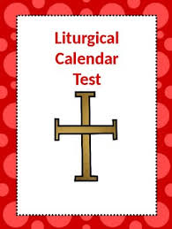 When the liturgical color is white, the numeral is black against a white background. Liturgical Calendar Worksheets Teaching Resources Tpt