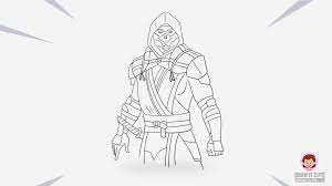 Text mk11, mortal, kombat, scorpion, mortalkombat, mask, 3dprint, cosplay, hanzo, gold, fire, art, scans. Mortal Kombat 11 Scorpion Drawing Novocom Top