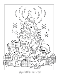 Keep your kids busy doing something fun and creative by printing out free coloring pages. Free Printable Christmas Coloring Pages For Kids Ayelet Keshet