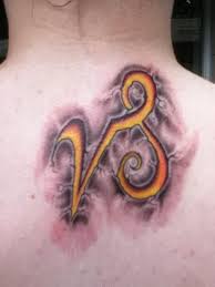 3d Zodiac Sign Capricorn Tattoo Capricorn Tattoo Designs Tattoos For Guys Capricorn Tattoo Tattoos
