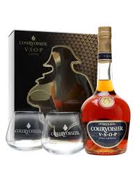 courvoisier vsop cognac 2 gles