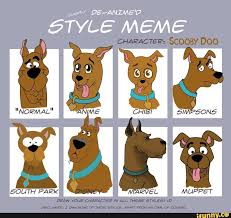 Lisa simpson's coffee refers to a still image from the simpsons showing lisa simpson being poured coffee with a mischievous expression on her face. De Anime D Style Meme Character Scooby Doo Aiormal Simpsons South Park Marvel Muppet Draw Your