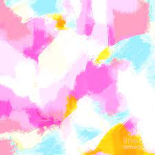 Canvas wall art abstract yellow grey framed wall art paintings for bedroom living room office home decoration modern canvas artwork wall decor ready to hang 12''x16'', 3 pieces. Bailee Bright Neon Pink Blue Yellow Abstract Art Digital Art By Allyson Johnson