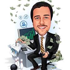 Custom Economist Cartoon Portrait, Economist Caricature, Gift for Male  Economist, Funny Economist Caricature From Photo, Economy Graduation