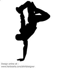 Black And White Dancer Silhouette Black And White Dance Cartoon Download Hip Hop Silhouette Vector Graphic Siluet Vdohnovlyayushie Risunki