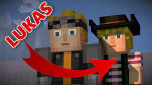 REAL LUKAS from MINECRAFT STORY MODE !! - YouTube