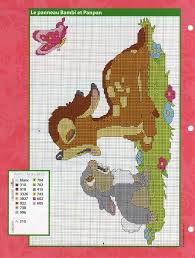 Disney Bambi Disney Cross Stitch Christmas Cross Stitch Cross Stitch Fabric