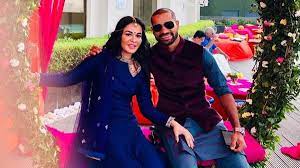 Shikhar dhawan is an indian opening batsman. Shikhar Dhawan Sends Karwa Chauth Wishes To Wife Aesha Cricket News India Tv