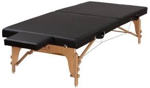 Sierra Comfort Portable Stretching Table Sits Low To Ground Black Want To Know More Click On The Image This Is An Af Massage Tables Massage Chairs Table