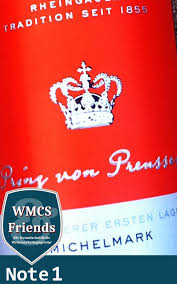 Prinz von hessen riesling kabinett royal vom weingut prinz von hessen. Prinz Von Preussen Erbacher Michelmark Riesling 2016 Wein Aus Dem Supermarkt