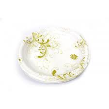 صحون بلاستيك مزخرفه