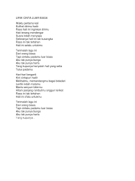 Maybe you would like to learn more about one of these? Lirik Lagu Cinta Luar Biasa Afgan