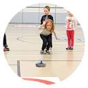 Gym Games For Kids & Schools - FloorCurl Iceless Curling Equipment
