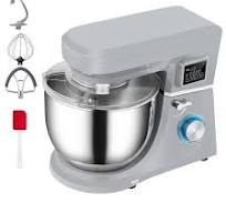 VEVOR 6 Speeds 660W 7.4Qt Stand Mixer Stainless Steel + Abs ...