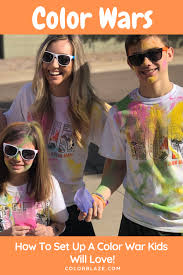How To Set Up A Color War Color Wars Summer Camps For Kids Color Run Powder