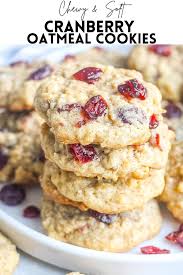Cranberry Oatmeal Cookies Kathryn S Kitchen Recipe In 2020 Oatmeal Cranberry Cookies Dessert Recipes Delicious Pies