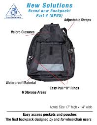 New Solutions Backpack Backpacks Designer Backpacks Ring Storage
