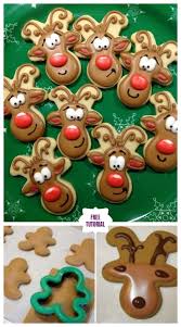 Why not turn them upside down and turn them into reindeer? Diy Cute Reindeer Cookies Recipe For Christmas Treat Video