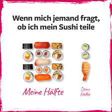 Wenn Mich Jemand Fragt Ob Ich Mein Sushi Teile Lustige Zitate Spruche Und Lebensweisheiten Spruch Quote Spruche Spruchd In 2020 Sushi Essen Sushi Sushi Platte