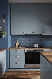 Weak Focus On The Honeycomb Background And Shelving Yarkie Kuhni Pereplanirovka Kuhni Nebolshie Kuhni