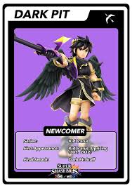 Dark Pit Super Smash Bros Super Smash Brothers Smash Brothers