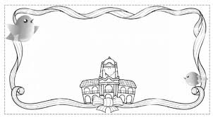 Y patria es el airón de la bandera, que ciñe con relámpagos de oro el sol, como una virgen cabellera. Tarjetas Y Distintivos Del Dia De La Patria Para Imprimir Y Pintar Imagenes De La Epoca Colonial Para Colorear Colorear Imagenes